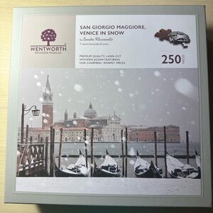 Venice in Snow Wooden Puzzle